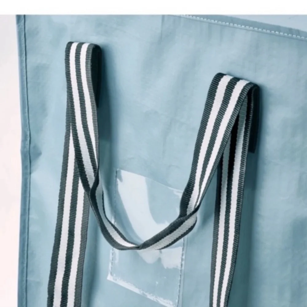 IKEA Gorsnygg Reusable Sustainable Backpack Bag Dusty Blue NEW NWT